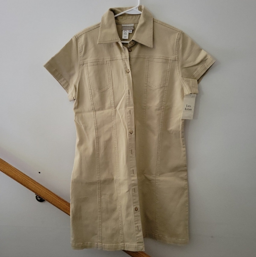 Coldwater Creek Button Down Dress
